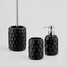 Dozownik na mydło BABEL czarny